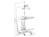 EAN 4015867236260 - Equip 650171 mueble y soporte para dispositivo multimedia Negro PC Carro multimedia imagen 11