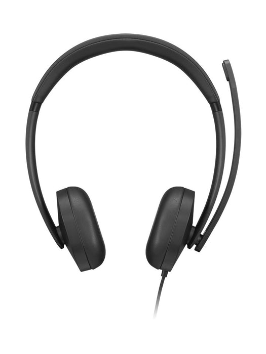 EAN 0195892122333 - Lenovo VoIP Headset 5000 Auriculares Alámbrico Diadema Oficina/Centro de llamadas USB Tipo C Negro imagen 1