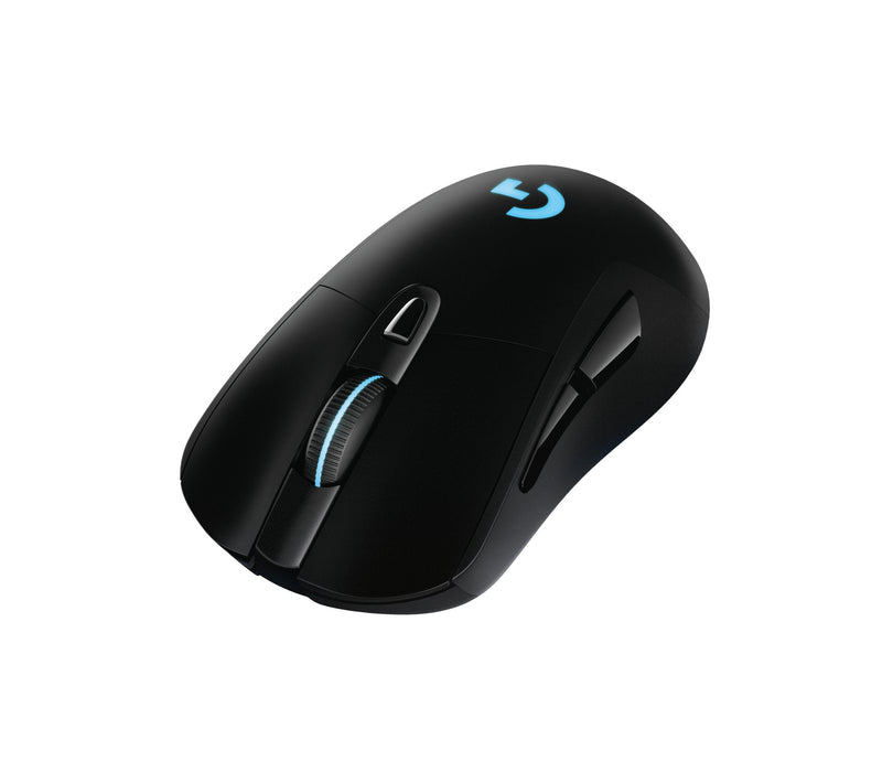 Logitech G703 Lightspeed Raton Inalambrico Usb 16000dpi - 5 Botones - Peso Ajustable - Iluminacion Led - Uso Diestro - Color Negro