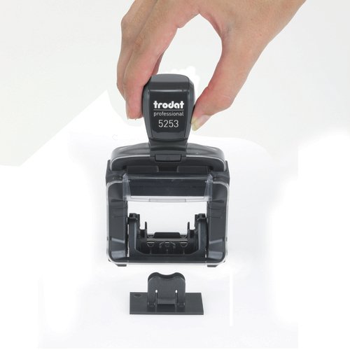 EAN 9010035202530 - Trodat 5253 Typomatic Autoentintado Sello personalizado Acero imagen 4