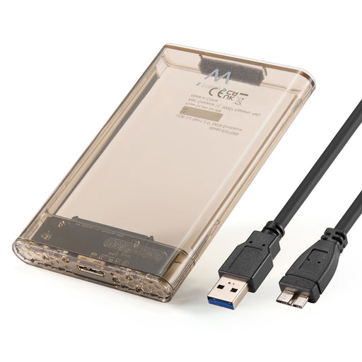 EAN 8052101435122 - Ewent EW7069 caja para disco duro externo Caja externa para unidad de estado sólido (SSD) Transparente 2. imagen 1
