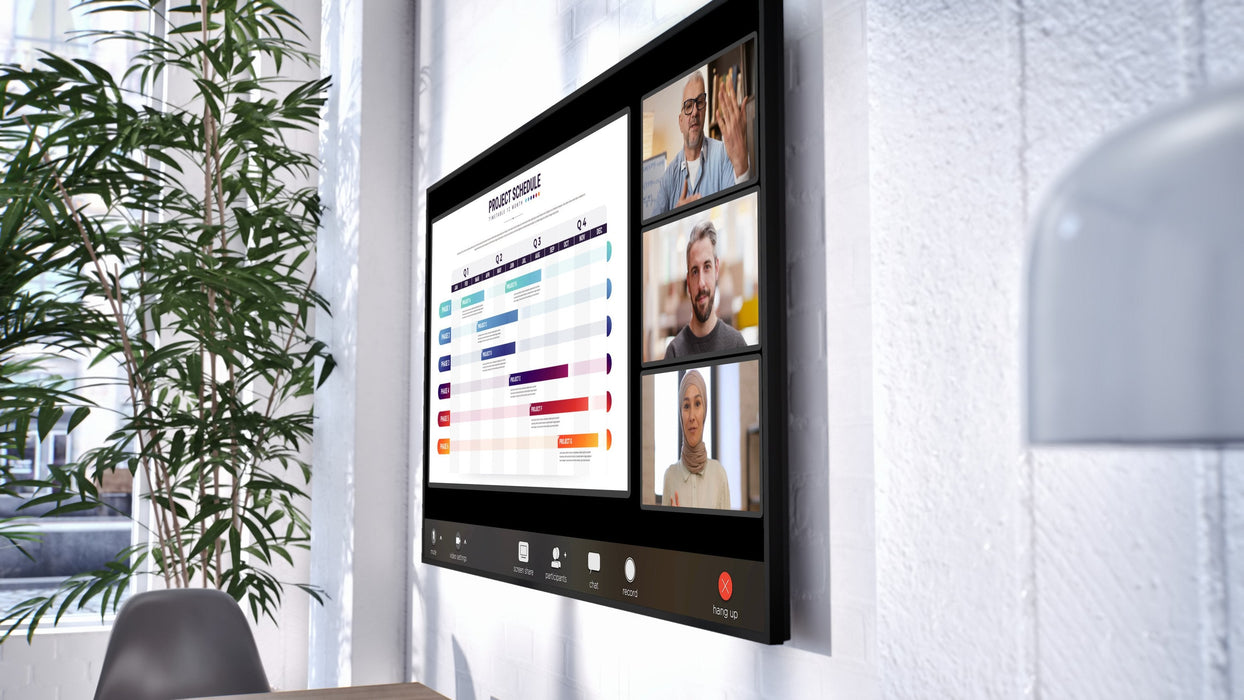Sony Bz30p Pantalla Plana Para Señalización Digital  43" Led Wifi 400 Cd / M² 4k Ultra Hd Negro Android 24/7
