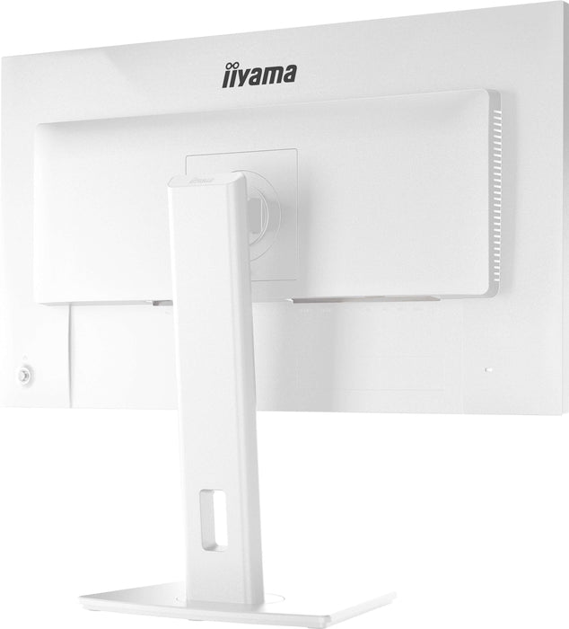 Monitor  Iiyama Prolite Xb2797qsu-W1 Led 27" 2560 X 1440 Qhd @ 75 Hz Ips 350 Cd/M² 1000:1 1 Ms 2xhdmi Displayport Altavoces Mate Blanco