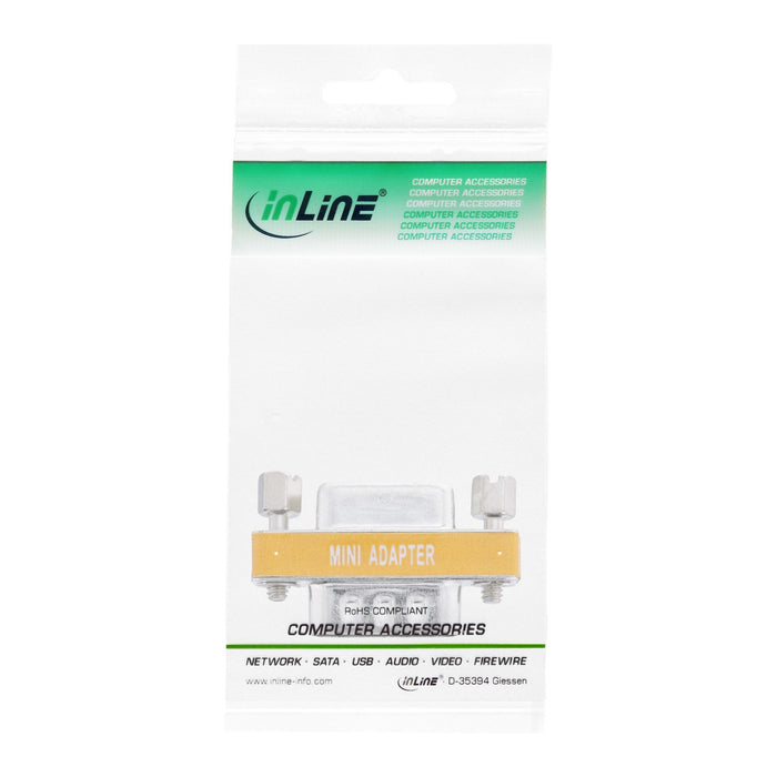 Adaptador De Módem Nulo Inline Pin Db9 Macho A Hembra