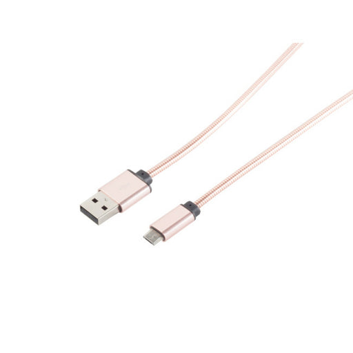 EAN 4017538113139 - S/CONN maximum connectivity 14-11002 cable USB USB 2.0 1 m USB A Micro-USB B Oro rosa imagen 1