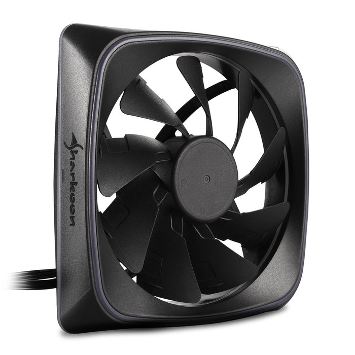 EAN 4044951028924 - Sharkoon RGB SHARK Lights Carcasa del ordenador Ventilador 12 cm Negro imagen 3