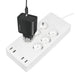 EAN 4052792066784 - LogiLink SH0105 regleta inteligente 6 salidas AC Tipo F 1,8 m 4 2400 W Blanco imagen 2