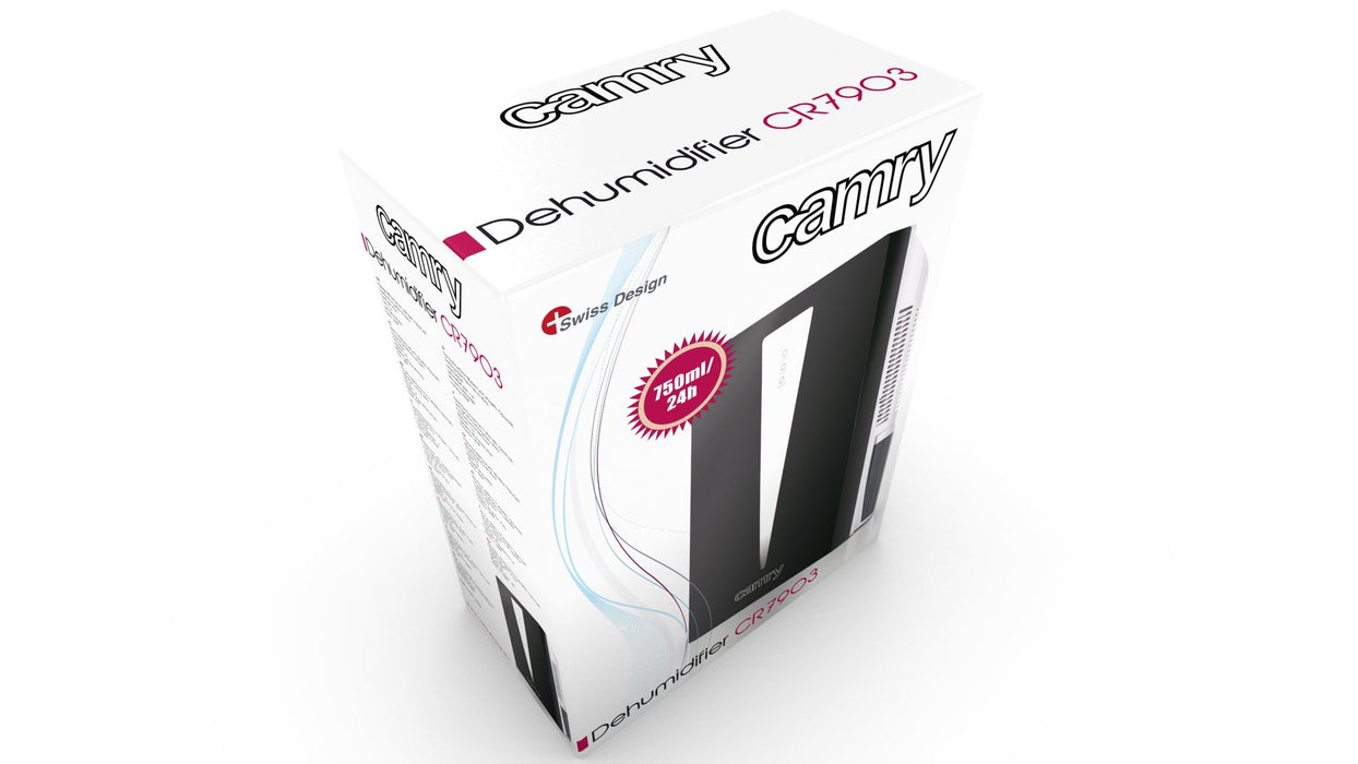 EAN 5908256835054 - Camry Premium CR 7903 deshumidificador 1,5 L 100 W Negro, Blanco imagen 2