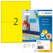 EAN 4008705045650 - HERMA 4565 etiqueta autoadhesiva Rectángulo Amarillo 200 pieza(s) imagen 1