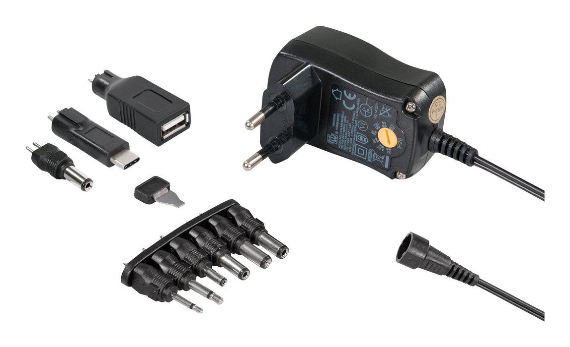 Dc Einzelstecker + Usb Tipo A Conector Hembra + Usb Tipo C Conector Macho, 600 Ma