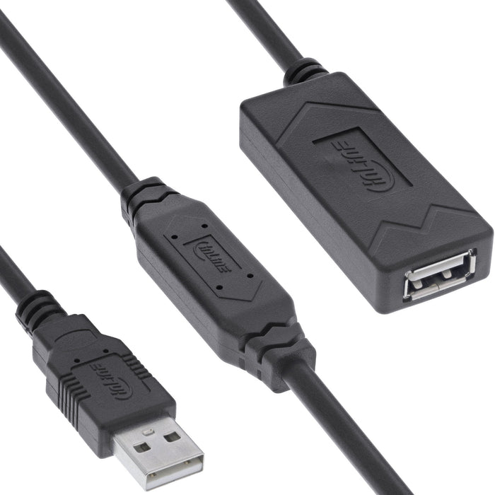 Inline® Usb 2.0 Active Extension, Usb-A Male/Female, 25m