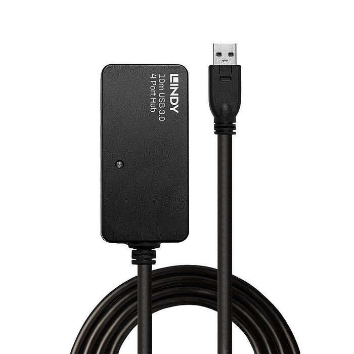 EAN 4002888431590 - Lindy 43159 hub de interfaz USB 3.2 Gen 1 (3.1 Gen 1) Type-A 5000 Mbit/s Negro imagen 2