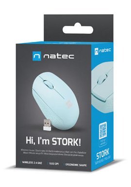 EAN 5901969437966 - NATEC STORK ratón Hogar Ambidextro Bluetooth + USB Type-A Óptico 1600 DPI imagen 6