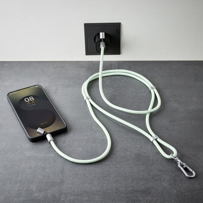 EAN 4034303037131 - Intenso Handykette als Lade- + Datenkabel USB-C bis 1,65m grün cable USB USB C Verde imagen 9