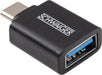 EAN 4004005011722 - Schwaiger CAU310 533 cambiador de género para cable USB Type-C USB Type-A Negro imagen 6