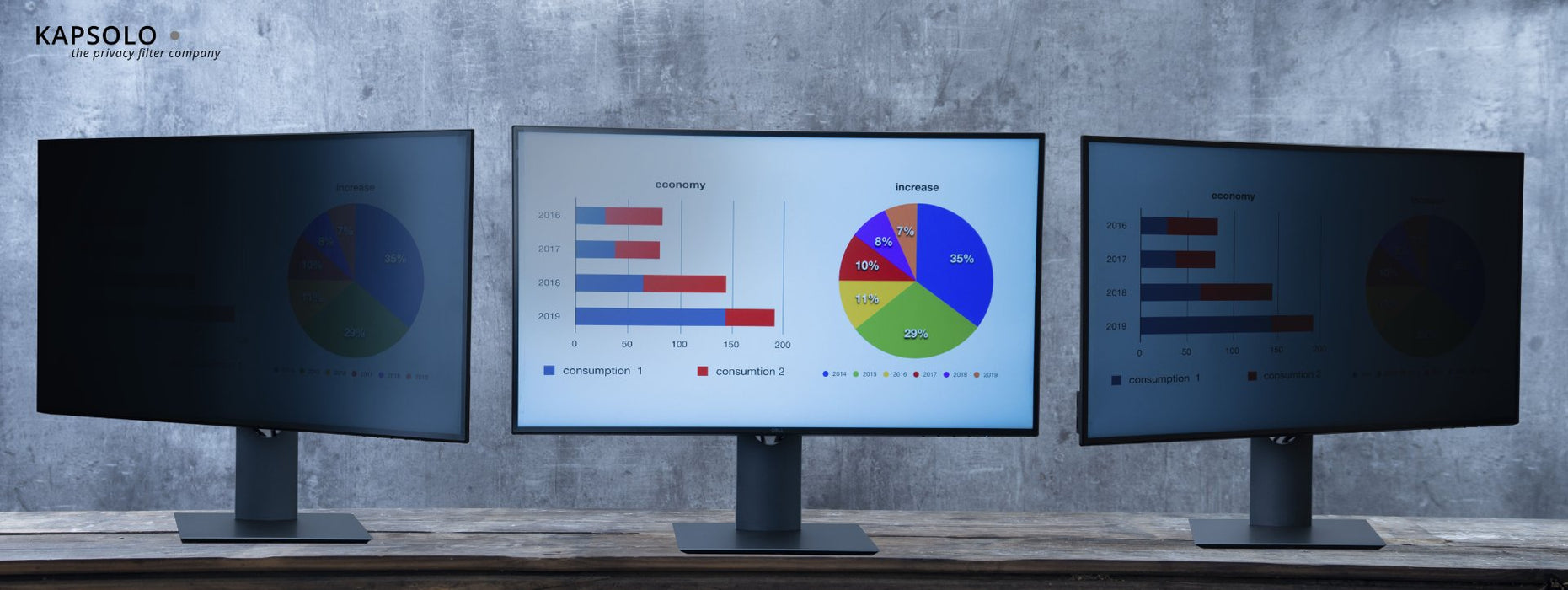 EAN 5714681007177 - KAPSOLO 2-Way Plug In Privacy 49,53cm (19,5") Wide 16:9 49,5 cm (19.5") Monitor 3H imagen 1