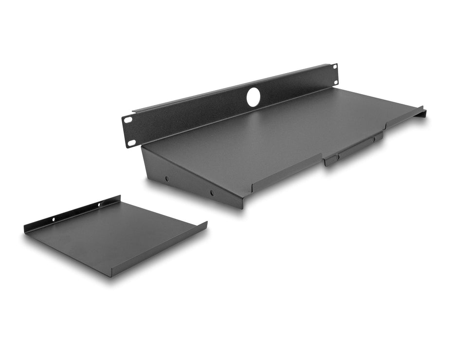 Delock 66749 Estante De 19" Para Teclado Y Ratón 1u Gris Oscuro
