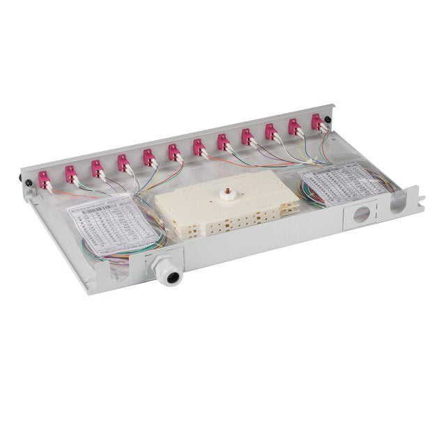 EAN 4049759284381 - EFB Elektronik B71901L12OM4 adaptador de fibra óptica LC 1 pieza(s) Gris, Violeta imagen 2