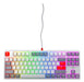 EAN 7340086914536 - CHERRY K4V2 TKL teclado Juego USB QWERTY Inglés de EE. UU. Gris, Gris claro, Rojo imagen 1