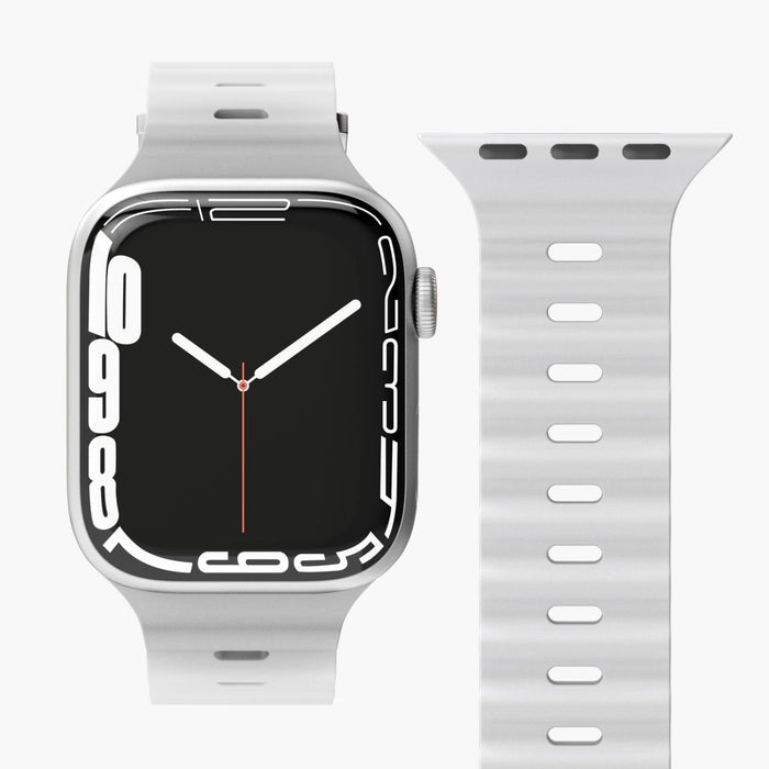 Vonmählen Watchstrap For Apple Ocean Band Funda 2 Band One Light Gris (Aws00083)