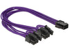 EAN 4043619837045 - DeLOCK PCI Express 6 pin - 2 x 8 pin 0,3 m imagen 1