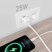 EAN 8436574709483 - AISENS ASCH-25W1P012-W cargador de dispositivo móvil Universal Corriente alterna Carga rápida Interior imagen 5