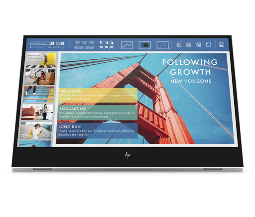 EAN 5715063339015 - HP E14 G4 Portable Monitor pantalla para PC 35,6 cm (14") 1920 x 1080 Pixeles Full HD LCD Blanco imagen 1