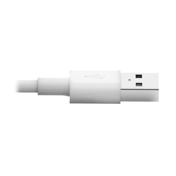 Eaton Tripp Lite Usb-A To Lightning Sync/Charge Cable Mfi Certified White M/M Usb 2.0 3 Ft. (0.91 M)