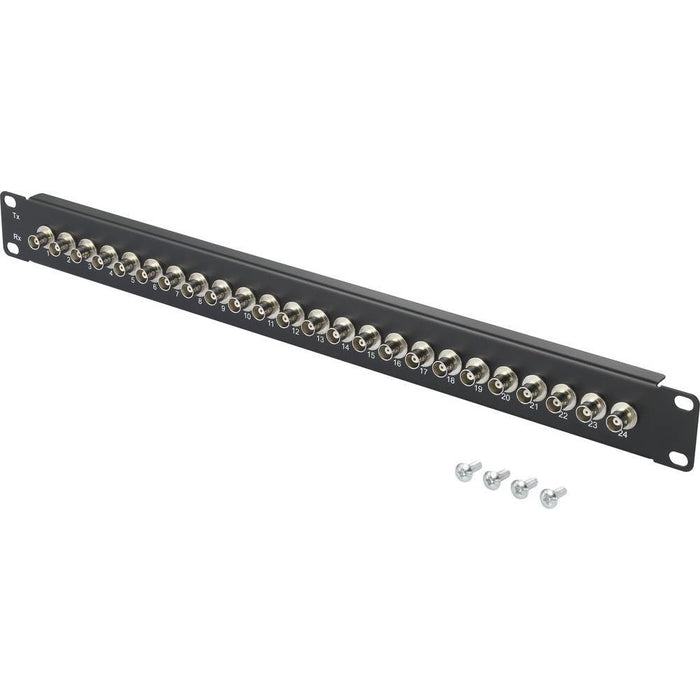 Renkforce Rf-4541184 - Bnc - Negro - Montaje En Rack - 1u - 482.6 Mm - 44.5