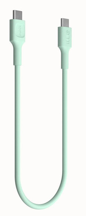Kabel Usb-C-Usb-C Powerflex 100w Silikonowy 1.2m Zielony