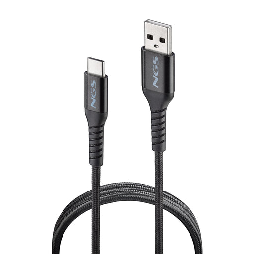 EAN 8435430626865 - NGS KNOT-AC cable USB USB 2.0 1 m USB A USB C Negro imagen 1