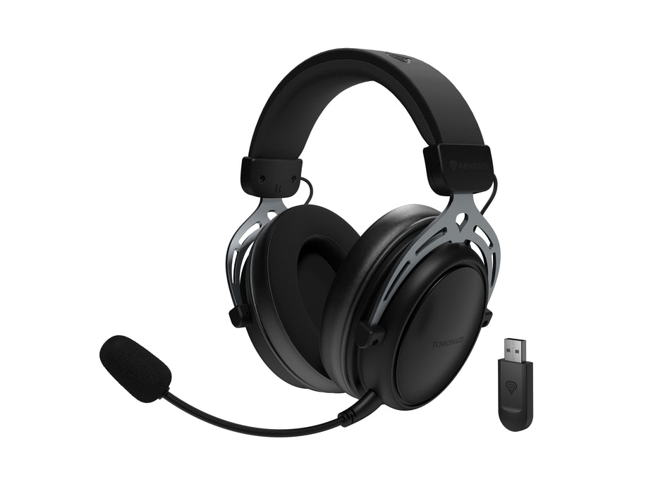 Natec Genesis Wireless Headset Toron 706 With Micrófono Black
