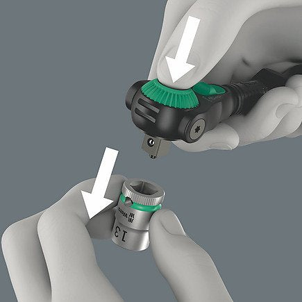 EAN 4013288234834 - Wera 05135880001 llave de carraca 1 pieza(s) Negro, Verde imagen 9