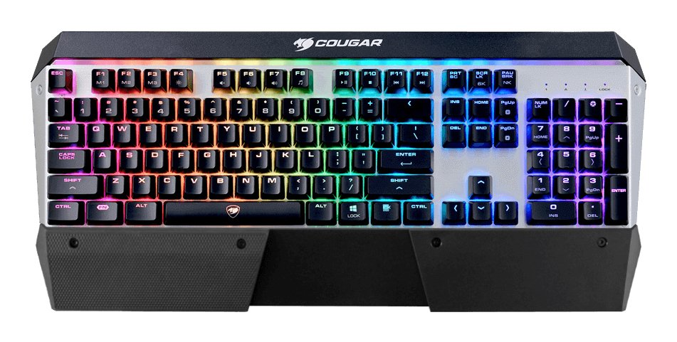 EAN 4715302448349 - COUGAR CGR-WM4MB-ATR teclado Juego USB QWERTZ Alemán Negro, Plata imagen 1