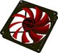 EAN 4713105963021 - Mars Gaming MF12 sistema de refrigeración para ordenador Carcasa del ordenador Ventilador 12 cm Negro, Ro imagen 1