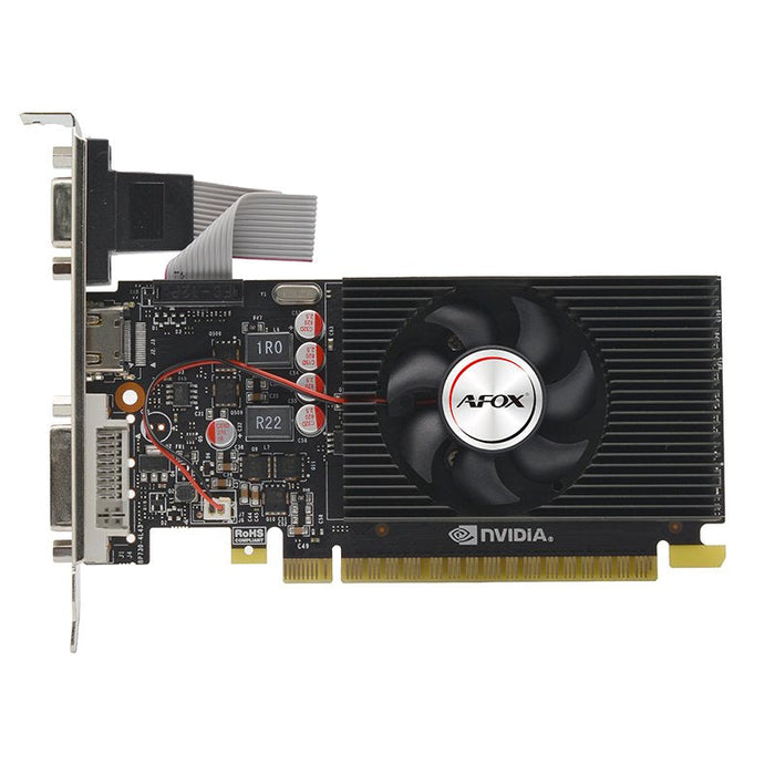 Tarjeta Gráfica Afox Geforce Gt240 1gb Ddr3 128bit Dvi Hdmi Vga Lp Fan Af240-1024d3l2