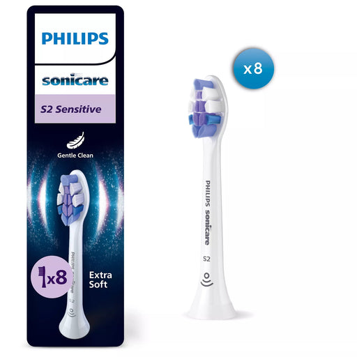 EAN 8720689036887 - Philips HX6058/87 cepillo de cabello 8 pieza(s) Blanco imagen 1