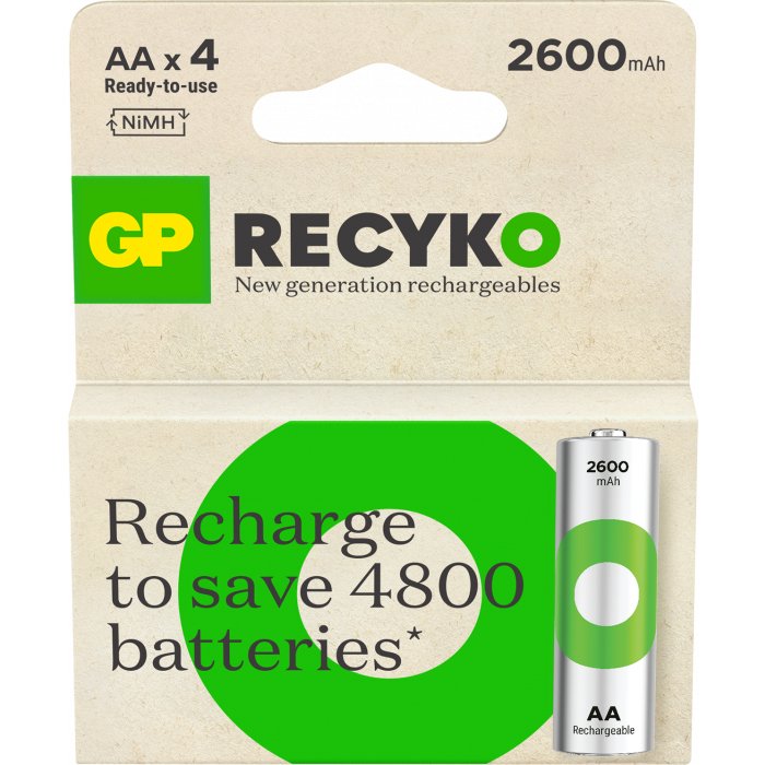 EAN 4891199212574 - GP Batteries 201246 pila doméstica Batería recargable AA Níquel-metal hidruro (NiMH) imagen 3