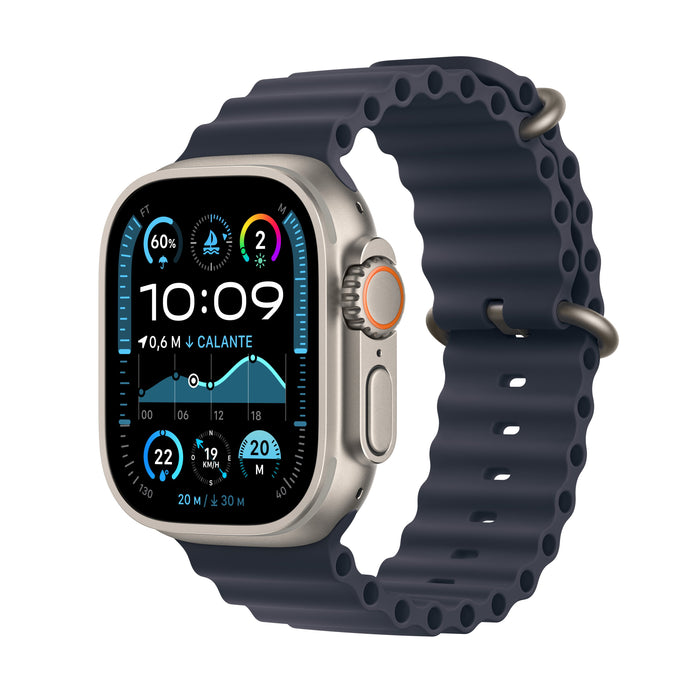 EAN 195949580604 - Apple Watch Ultra 2 OLED 49 mm Digital 410 x 502 Pixeles Pantalla táctil 4G Titanio GPS (satélite) imagen 1