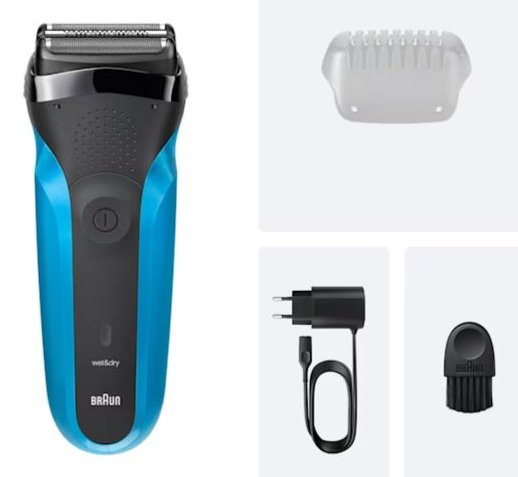 Braun Series 3 - 310s, Azul Navaja/Negro 8700216735667