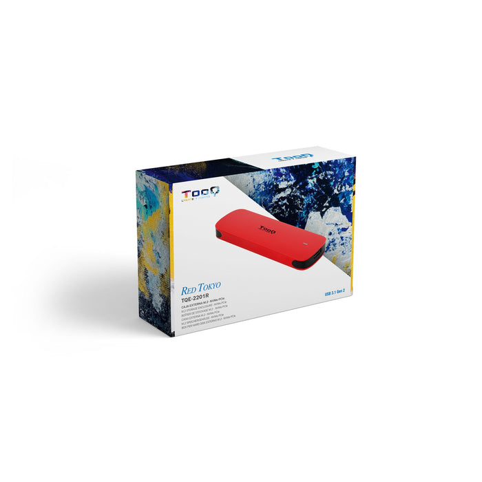 EAN 8433281013940 - TooQ TQE-2201R caja para disco duro externo Caja externa para unidad de estado sólido (SSD) imagen 3