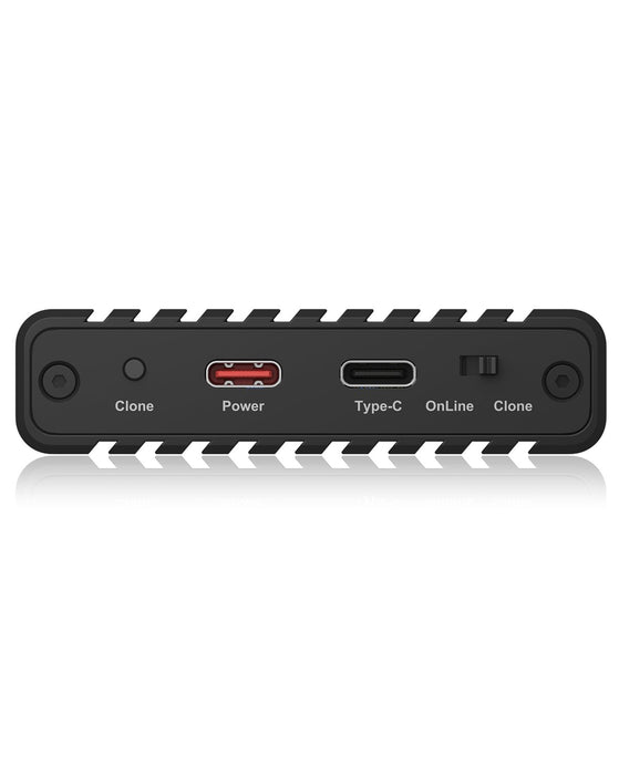 EAN 4250078173601 - ICY BOX IB-2817MCL-C31 Caja externa para unidad de estado sólido (SSD) Negro M.2 USB con suministro de co imagen 6