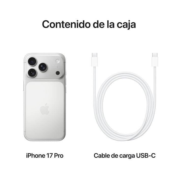 EAN 0195950627763 - Apple iPhone 17 Pro 16 cm (6.3") SIM doble iOS 26 5G USB Tipo C 512 GB Plata imagen 8