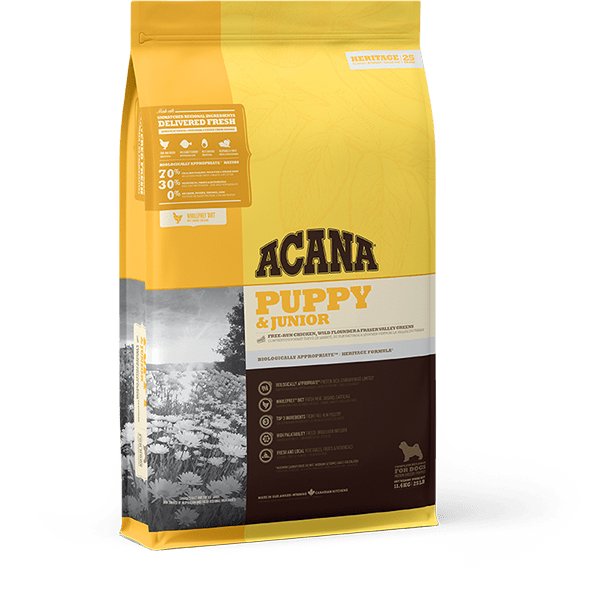 Comida Para Perros Acana Puppy & Junior 11,4 Kg Cachorro Aves