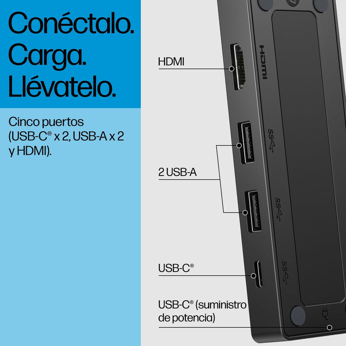 Hp Concentrador De Viaje Usb-C G3