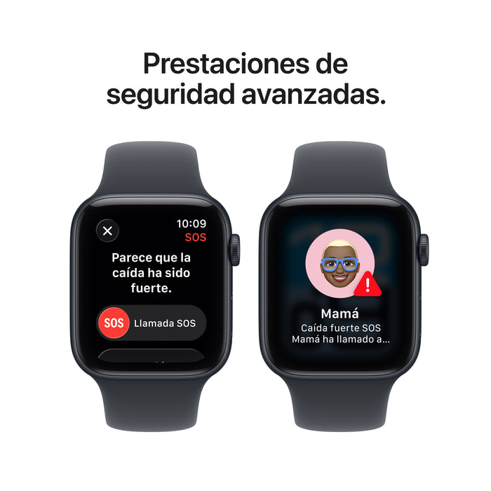 EAN 0195950388534 - Apple Watch SE (3nd generation) OLED 44 mm Digital 368 x 448 Pixeles Pantalla táctil Negro Wifi GPS (saté imagen 7