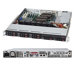 Supermicro Gehäuse Superchassis 1u Cse-512-203b