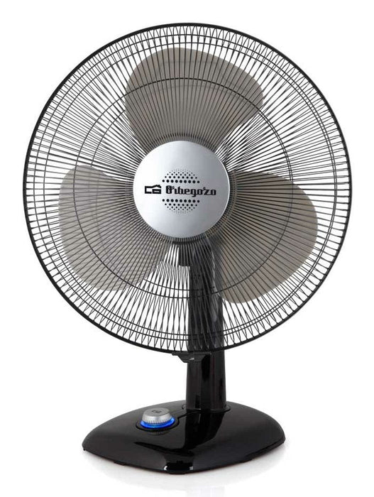 Ventilador De Sobremesa Orbegozo Tf 0124 25w 3 Aspas 20cm 2 Velocidades