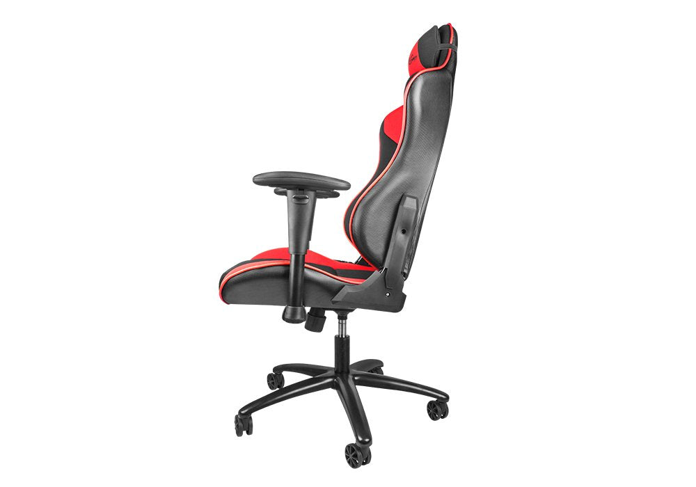 Natec Genesis Sx77 Silla Para Videojuegos De Pc Asiento Acolchado Negro, Rojo