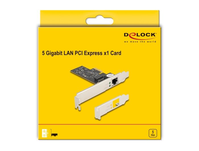 EAN 4043619812608 - DeLOCK 81260 adaptador y tarjeta de red Interno Ethernet 5000 Mbit/s imagen 4